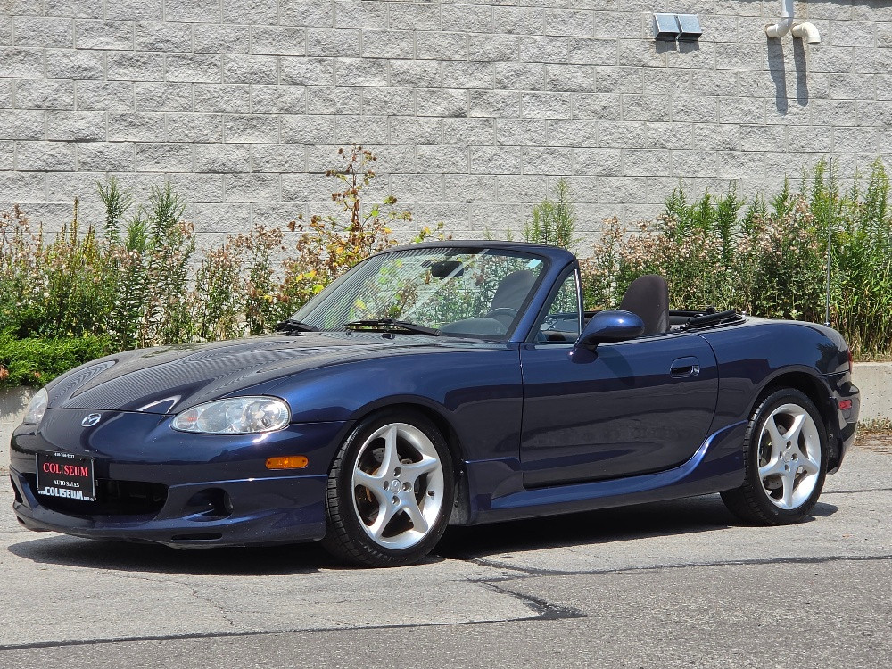 2001 Mazda MX-5 Miata CONVERTIBLE-5 SPEED MANUAL-SKIRT PKG-CERTIFIED