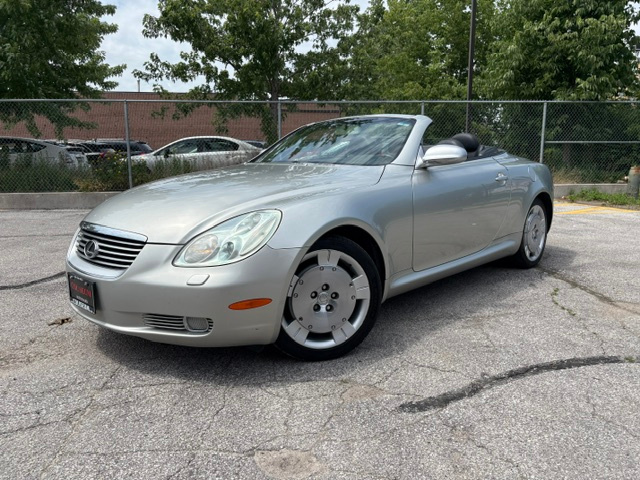 2003 Lexus SC 430 CONVERTIBLE BLACK LEATHER-NO ACCIDENTS-CERTIFIED!!