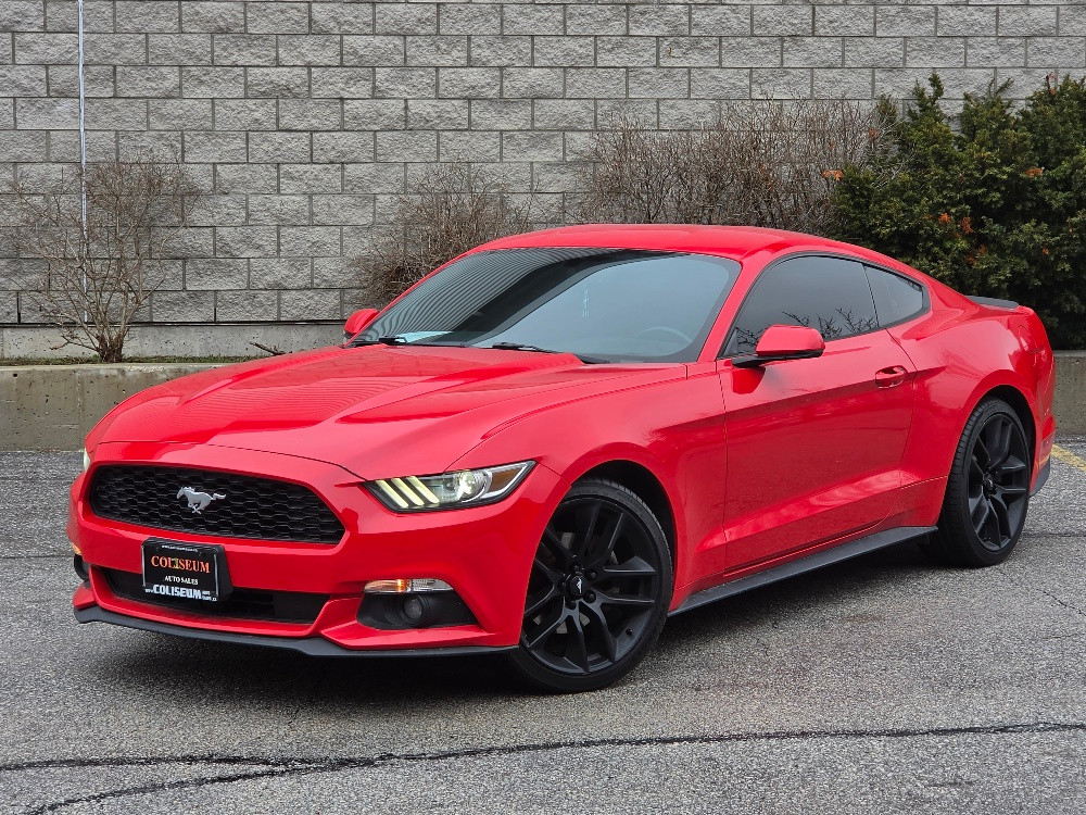 2016 Ford Mustang FASTBACK PREMIUM-AUTOMATIC-LEATHER-LOADED