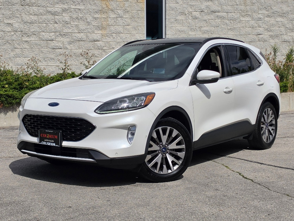 2020 Ford Escape TITANIUM-HYBRID-AWD-LEATHER-NAVI-PANO ROOF