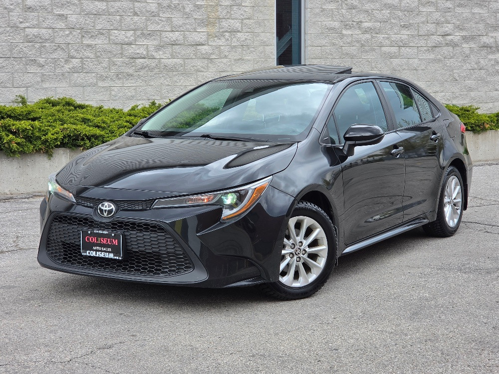 2021 Toyota Corolla LE ONLY 84KM-SUNROOF-CAMERA-HEATED SEATS-ALLOYS-CERTIFIED