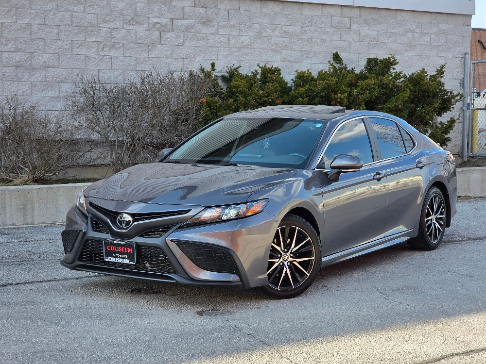 2022 TOYOTA CAMRY SE AWD-SUNROOF-CARPLAY-CERTIFIED