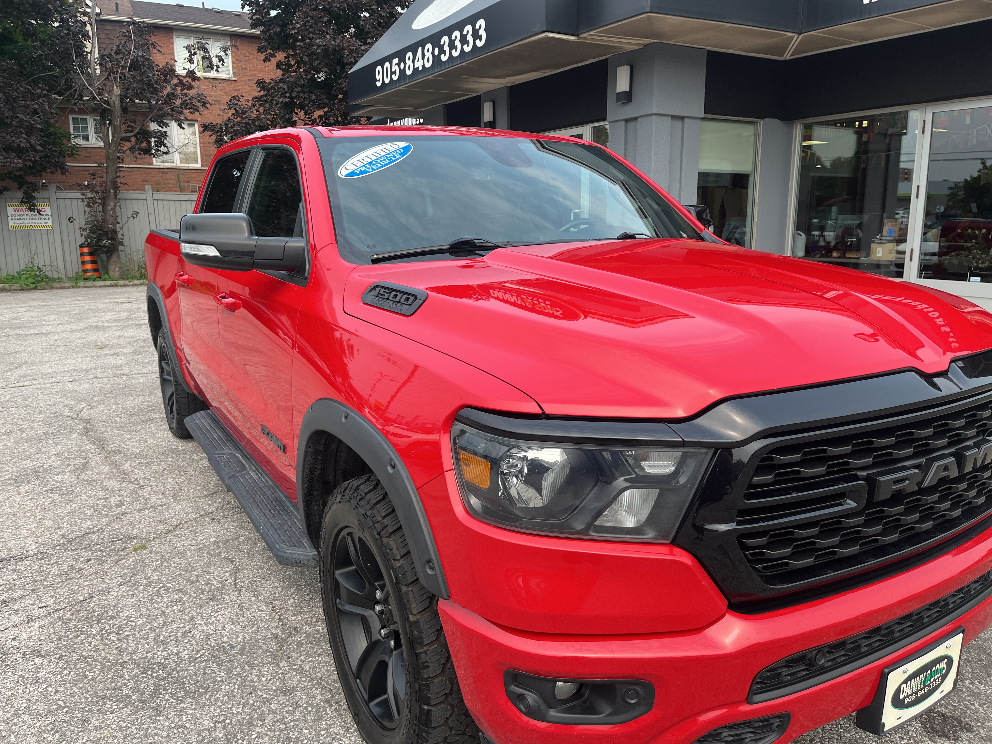 2022 Ram 1500 Big Horn 4x4 Crew Cab 5'7' Box