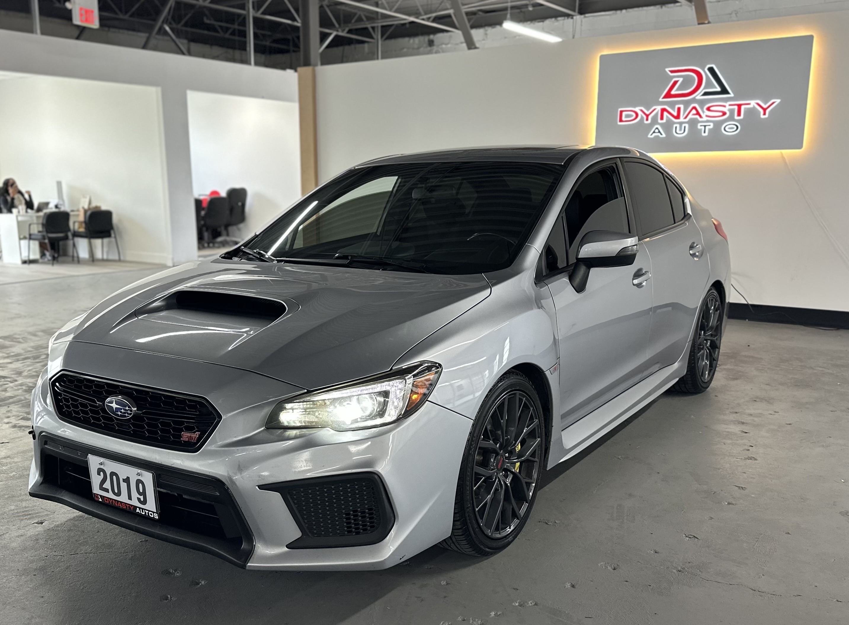 2019 Subaru WRX STI Sport-tech Manual w/Lip Spoiler for sale at Dynasty Auto Selection Inc