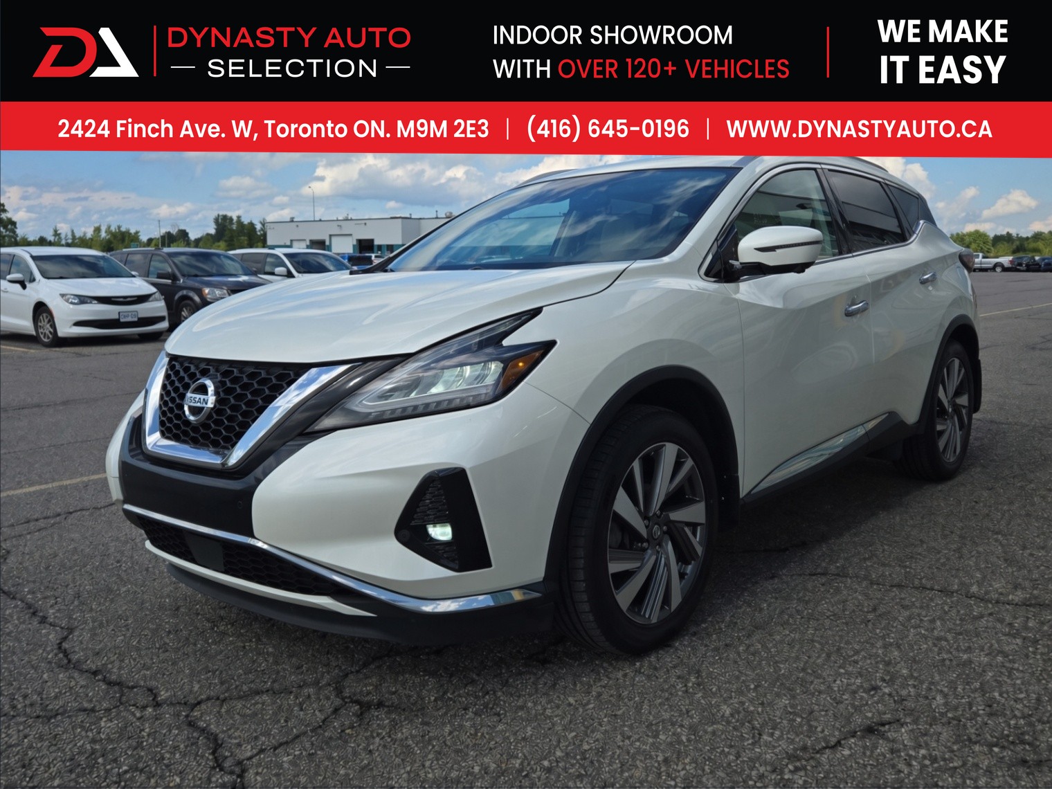 2021 Nissan Murano AWD SL | One Owner | Clean CARFAX for sale at Dynasty Auto Selection Inc