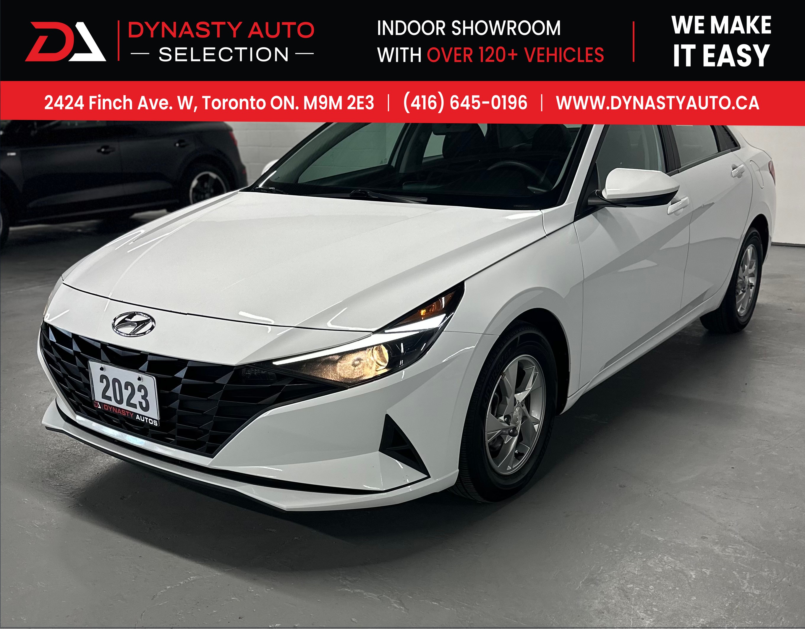 2023 Hyundai Elantra Essential | One Owner for sale at Dynasty Auto Selection Inc
