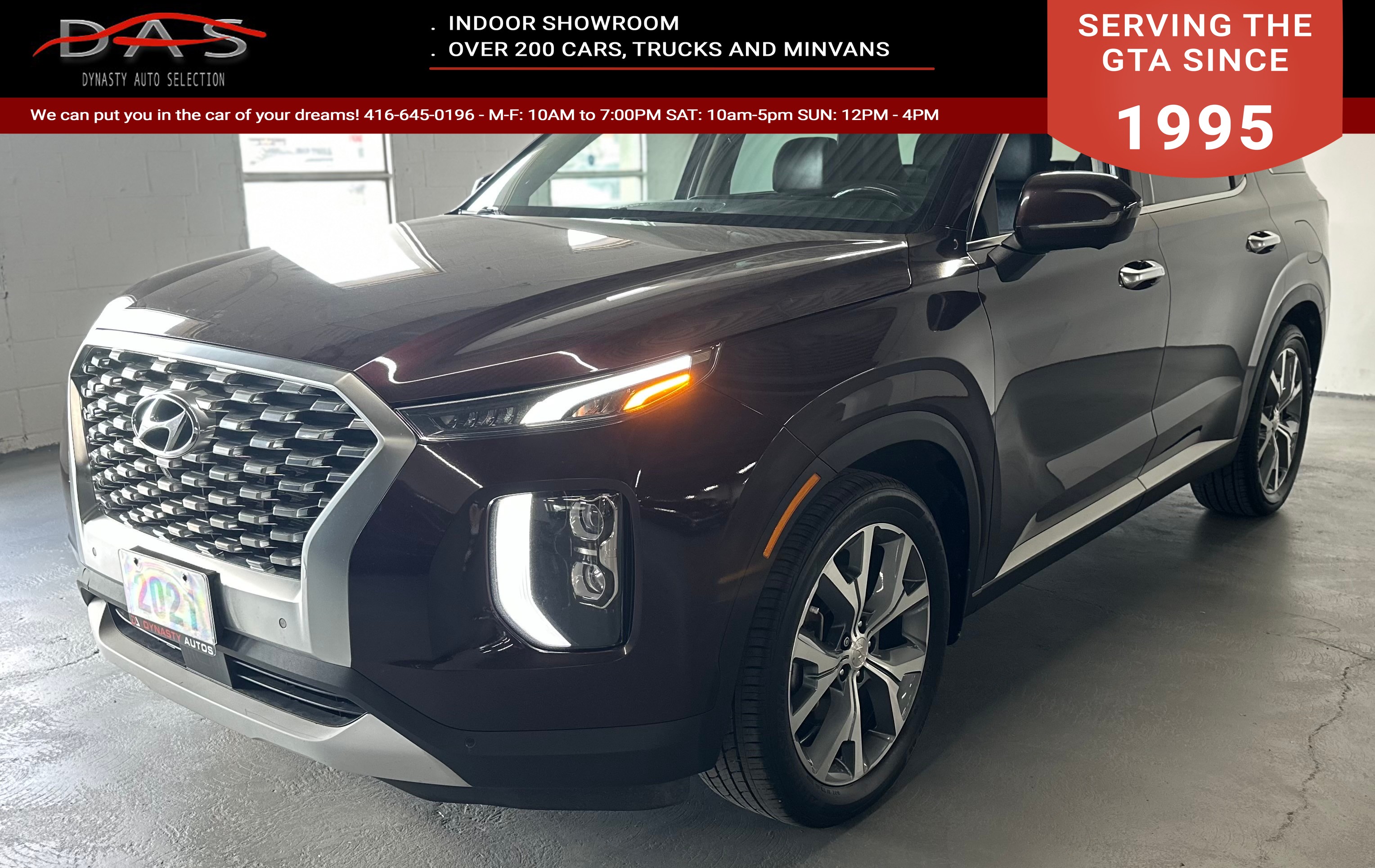 2021 Hyundai Palisade Luxury 8-Passenger AWD | Clean Carfax| Dealer Serviced – photo 1