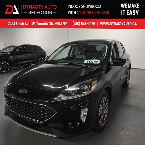 2022 Ford Escape SEL | Clean CARFAX | Dealer Serviced | extra Winter Tires for sale at Dynasty Auto Selection Inc