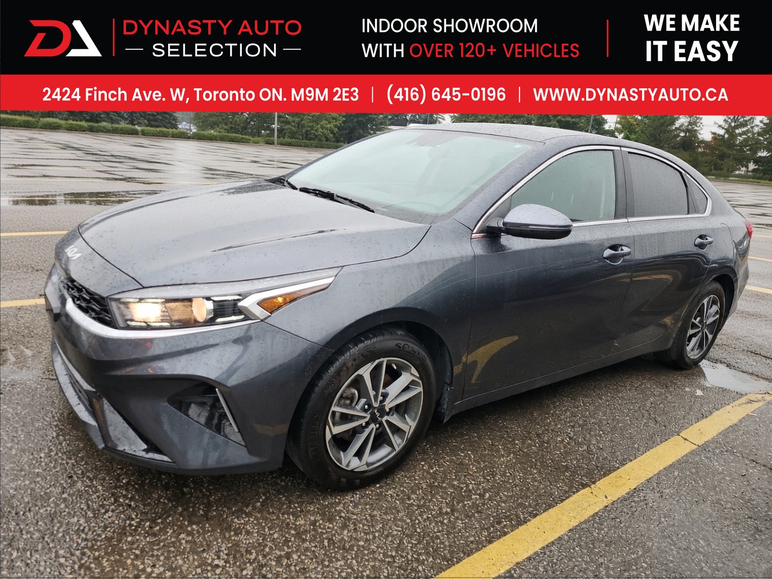 2024 Kia Forte EX | Clean Carfax | Dealer Serviced for sale at Dynasty Auto Selection Inc