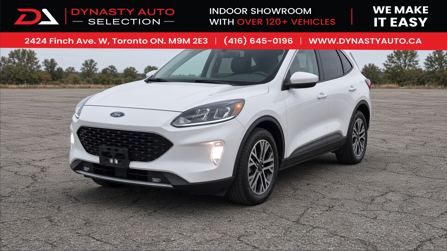 2021 Ford Escape SEL AWD | One Owner | Clean CARFAX for sale at Dynasty Auto Selection Inc