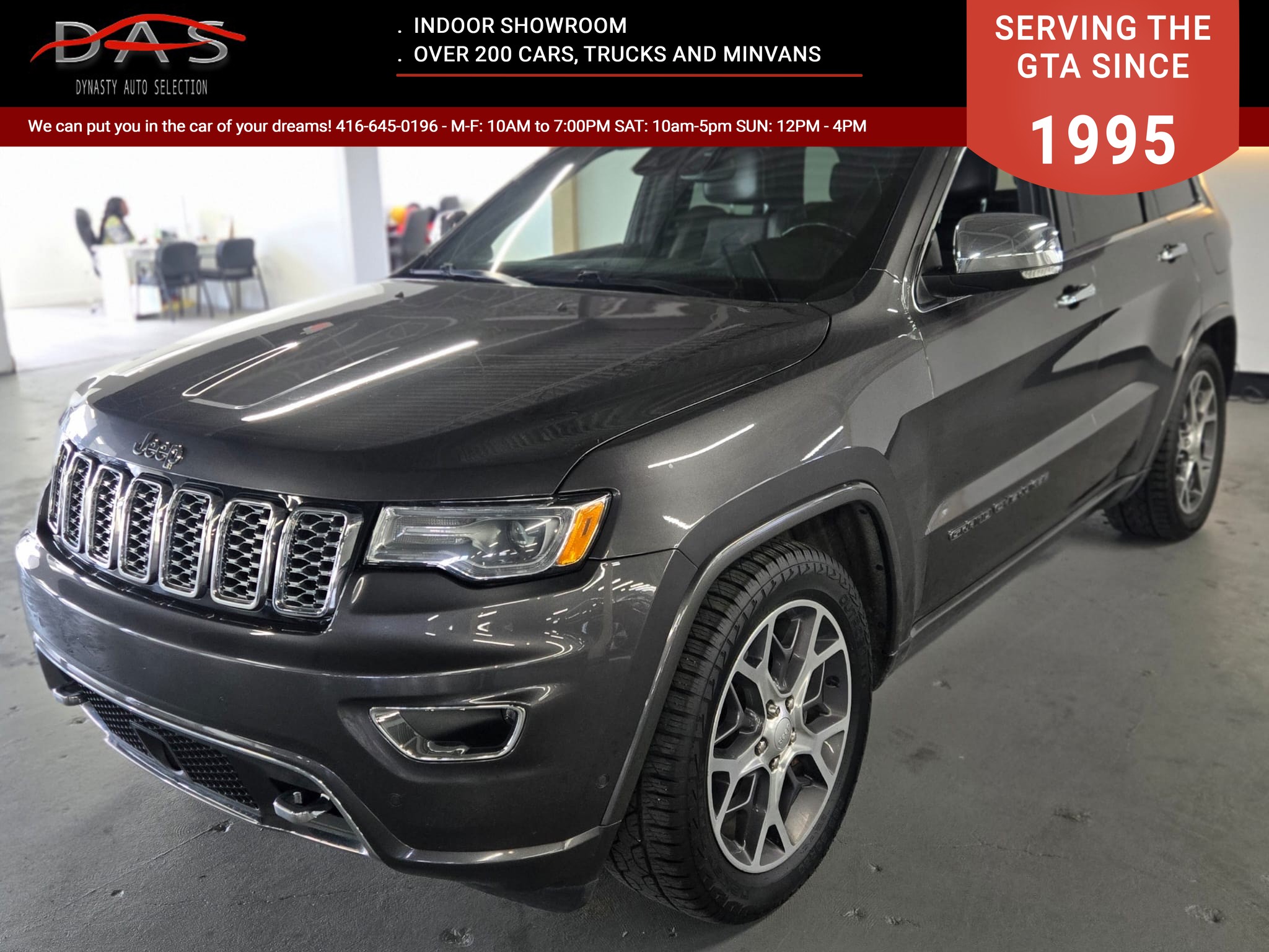 2020 Jeep Grand Cherokee Overland | Clean CARFAX | Dealer Serviced – photo 1