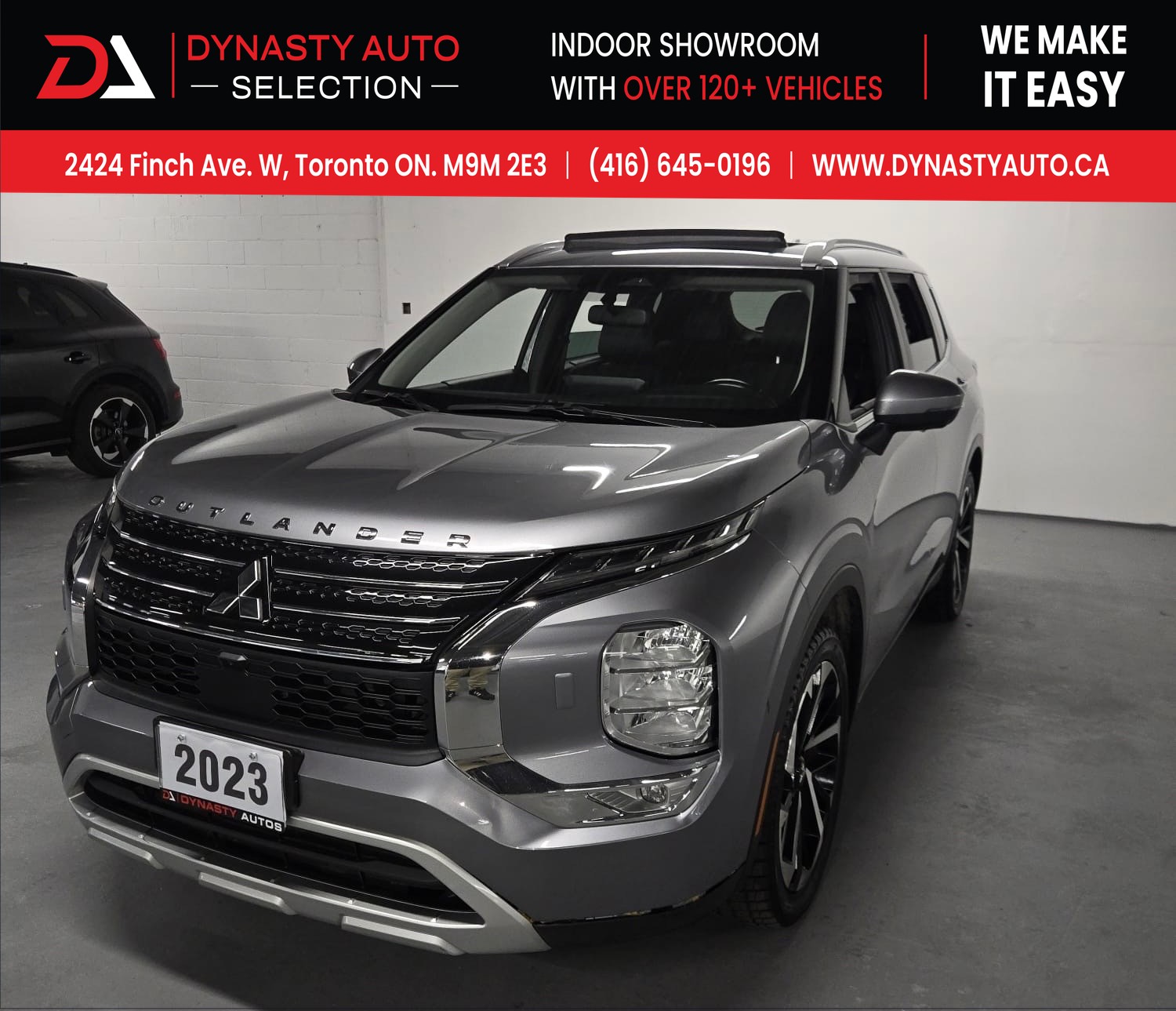 2023 Mitsubishi Outlander S-AWC | One Owner | Dealer Serviced | 7 Passengers for sale at Dynasty Auto Selection Inc