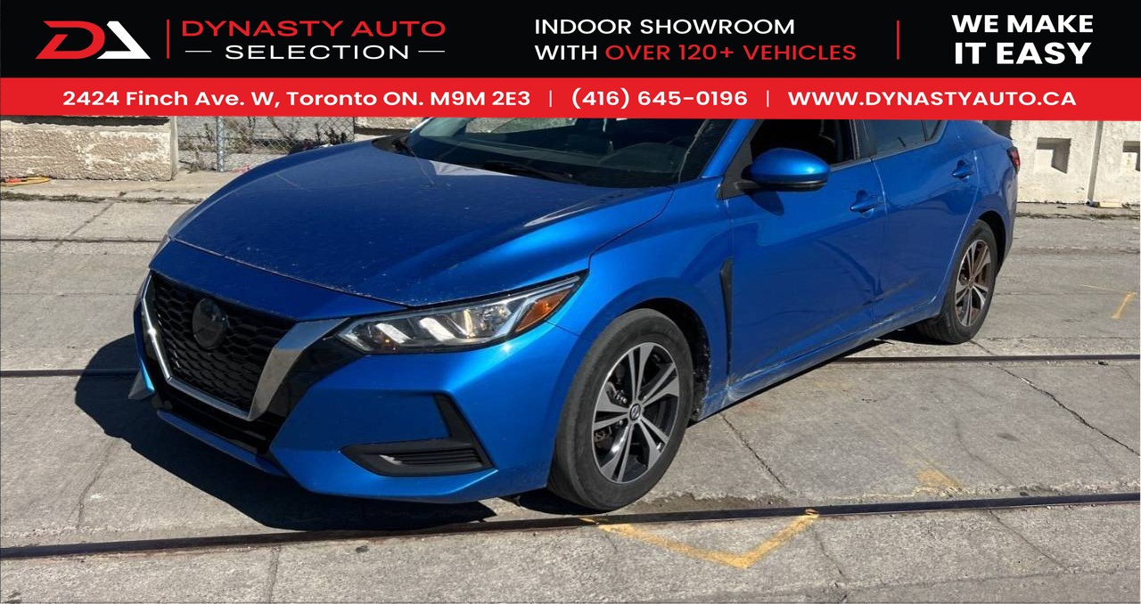 2021 Nissan Sentra SV CVT|CLEAN CAR FAX|LANE ASSISST|REMOTE STARTER| for sale at Dynasty Auto Selection Inc