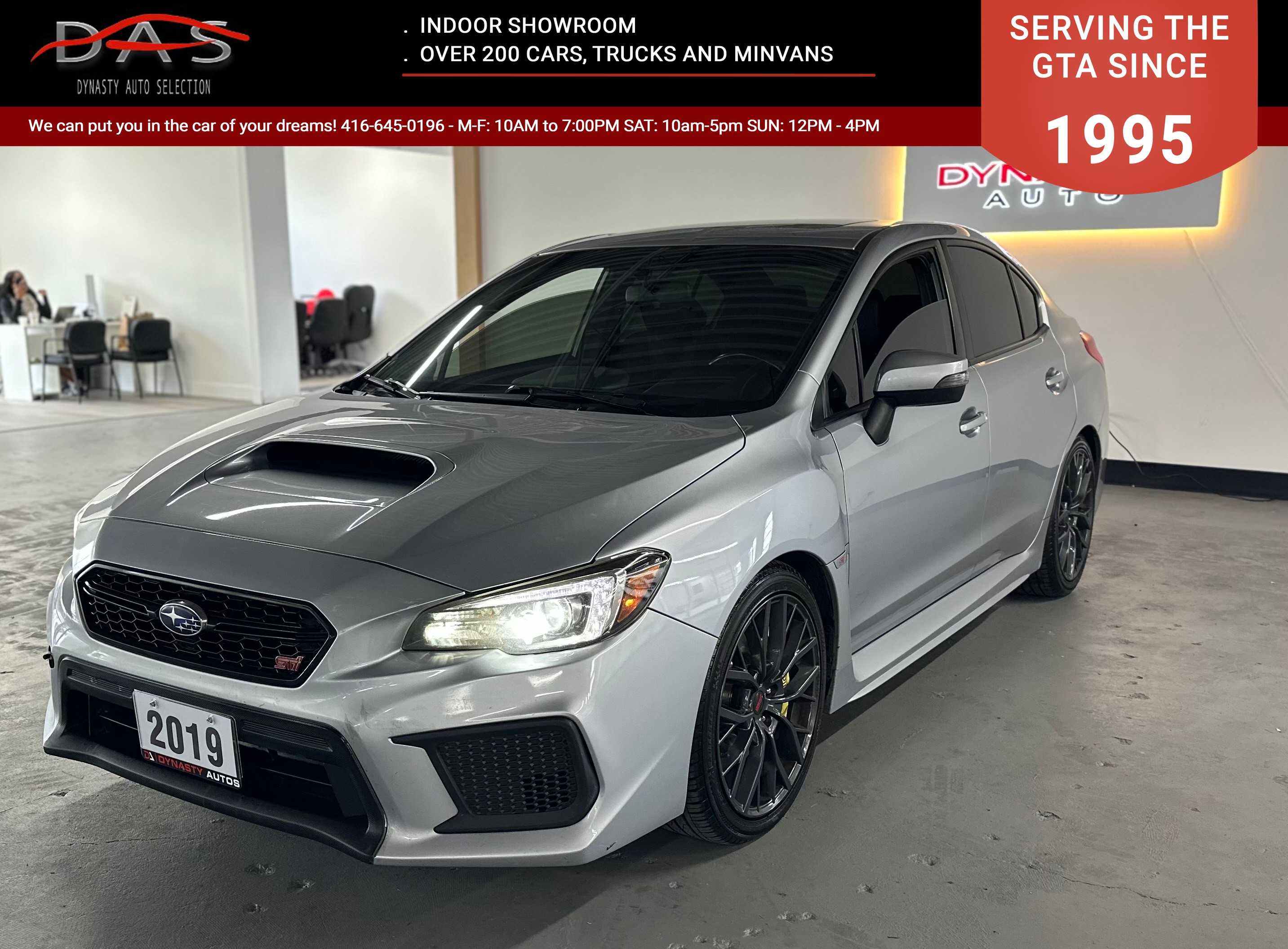 2019 Subaru WRX STI Sport-tech Manual w/Lip Spoiler – photo 1