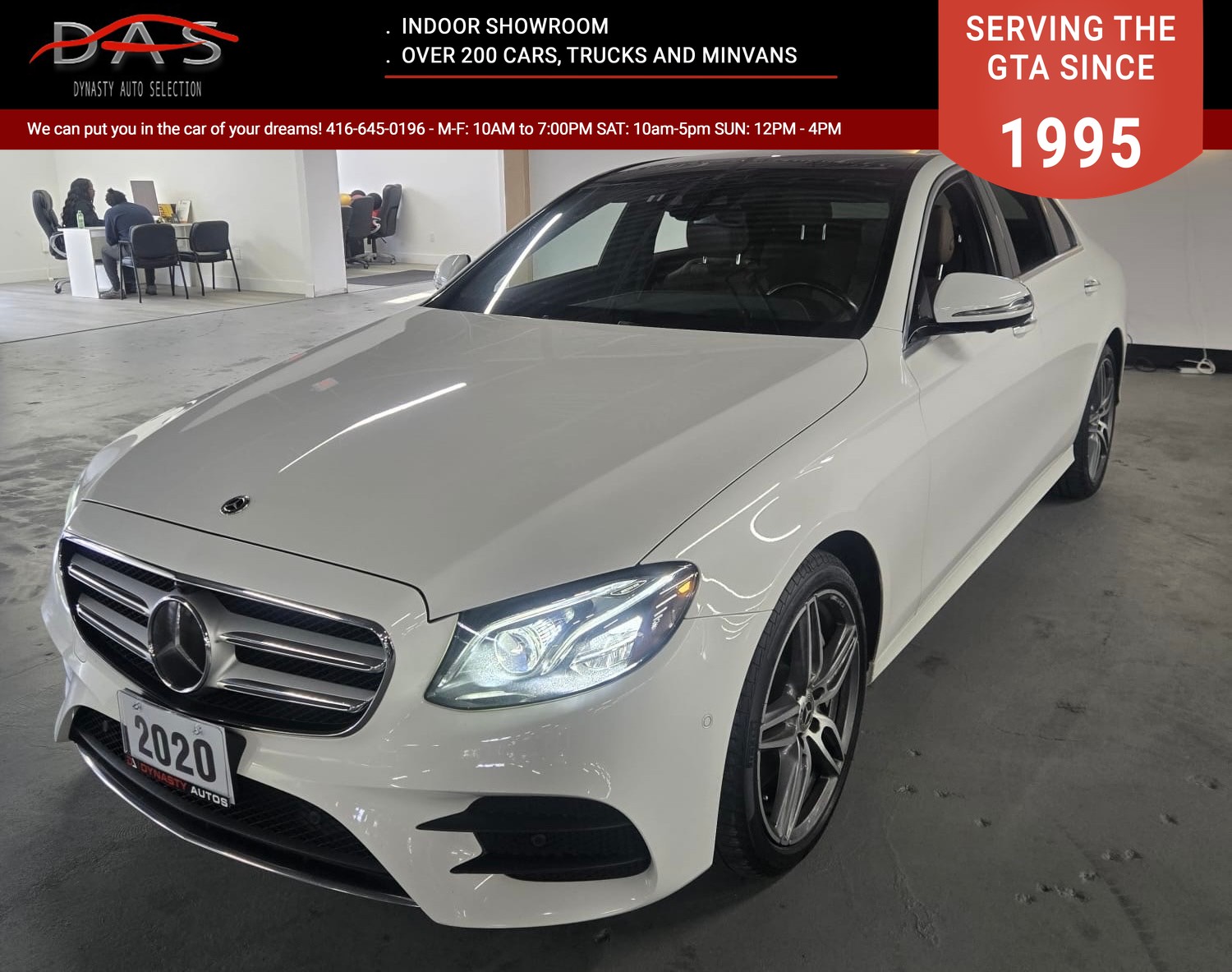 2020 Mercedes-Benz E-Class E 350 4MATIC Sedan|CLEAN CAR FAX|GOOD RELIABILITY|SUNROOF|2 SETS OF KEYS|BROWN LEATHER SEATS| – photo 1