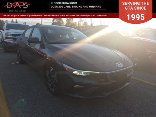 2025 Hyundai Elantra Preferred IVT w/Tech Pkg SEL SPORT|ONE OWNER|BSM|REMOTE STARTER|TPMS|BSM|SUNROOF|APPLE CAR PLAY| for sale at Dynasty Auto Selection Inc