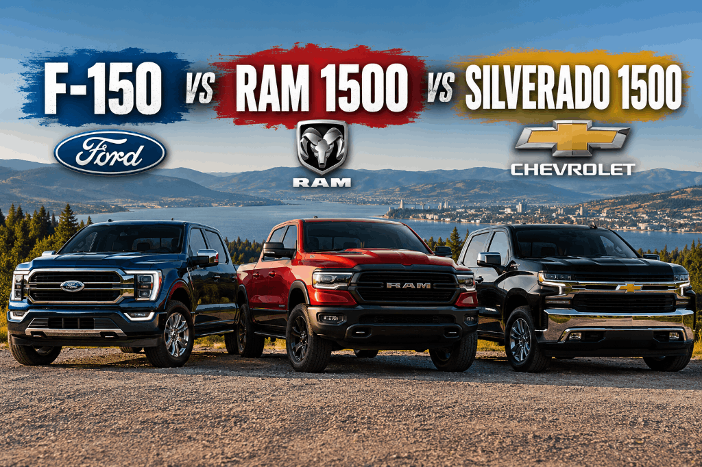 Ford F-150 vs Ram 1500 vs Chevrolet Silverado 1500: Which Used Truck Is Best in 2026?