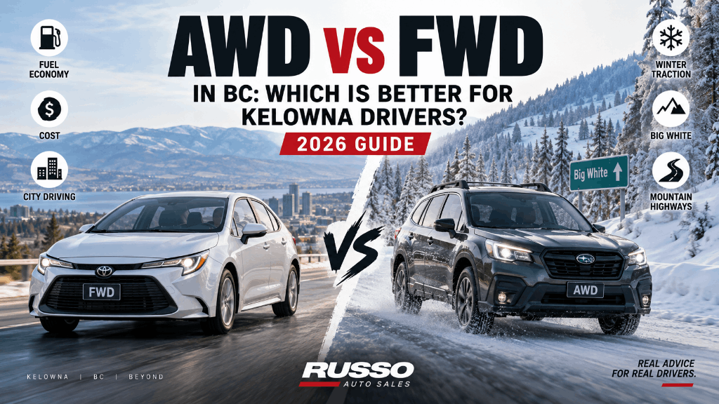 AWD vs FWD in BC: Which Is Better for Kelowna Drivers? (2026 Guide)
