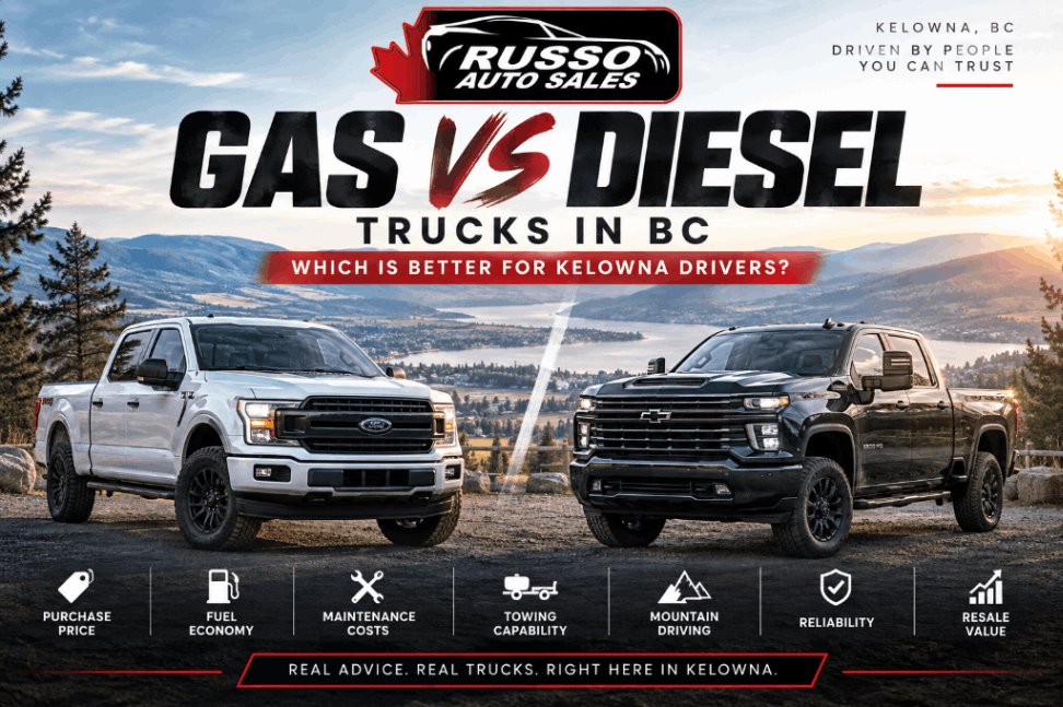 Gas vs Diesel Trucks in BC: Which Is Better for Kelowna Drivers?