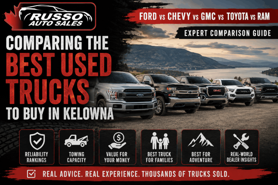 Best Used Trucks in Kelowna, BC: 7 Top Picks for 2026