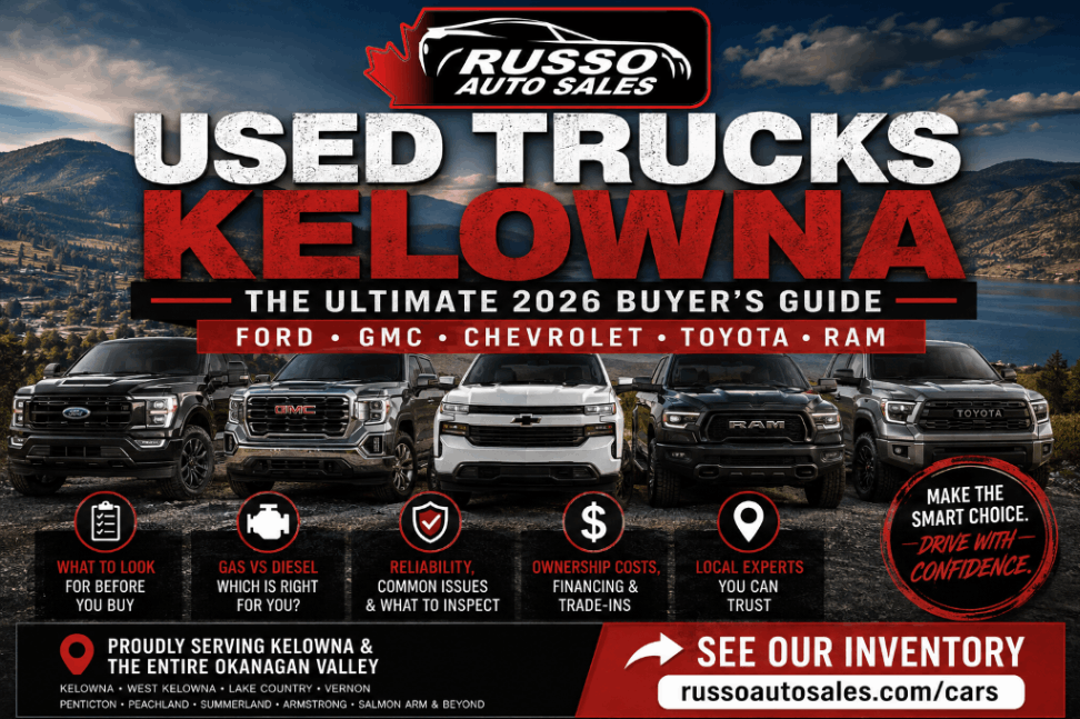 Used Trucks Kelowna: The Ultimate 2026 Buyer's Guide to Buying the Right Pickup Truck